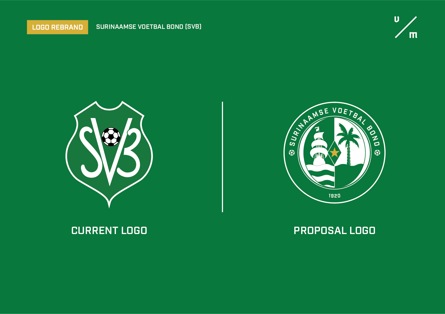 Surinaamse Voetbal Bond Logo Design